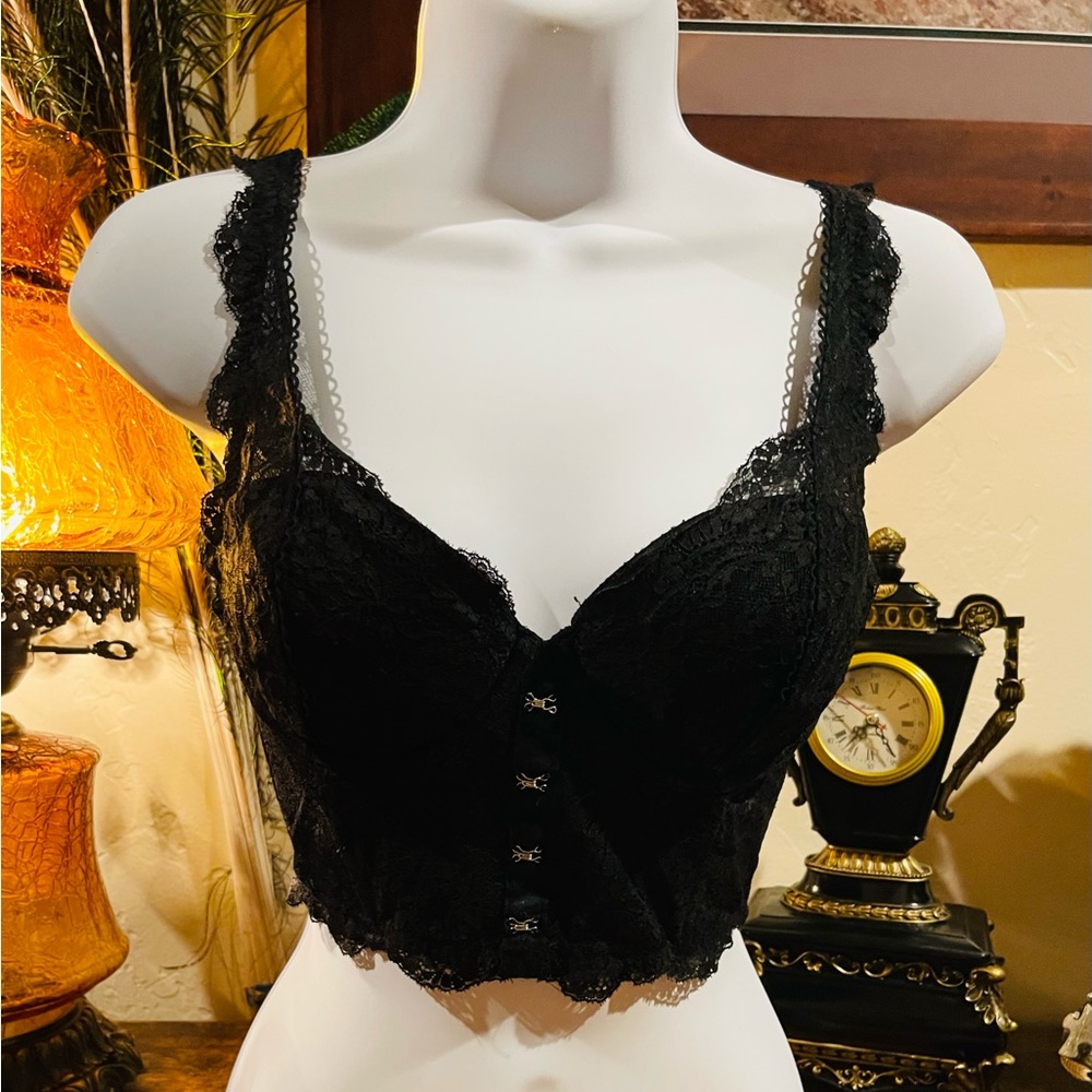 VIctoria’s Secret Dream Angels Demi Bustier Black Size 32D